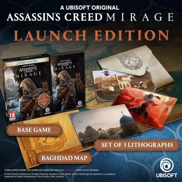 Assassin's Creed Mirage Launch Edition PlayStation 5 - Image 4